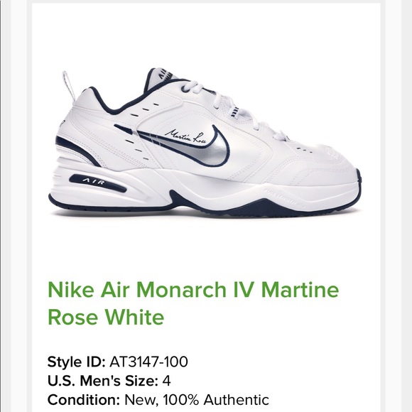 Nike Shoes - Nike martine rose air monarchs